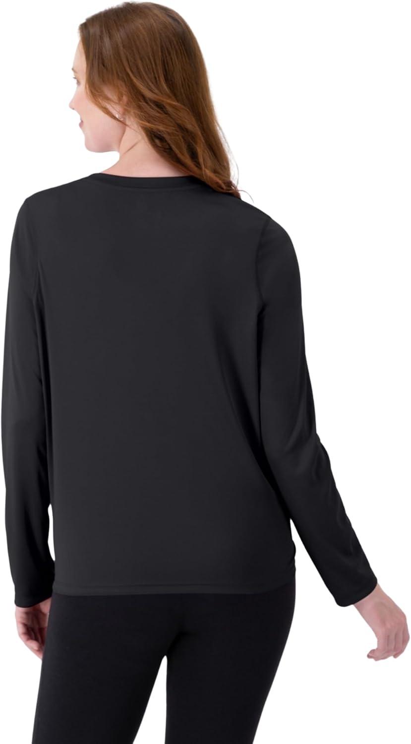 imageHanes womens Sport Cool Dri Performance Tshirt Short Or Long SleeveBlack 1 Pack