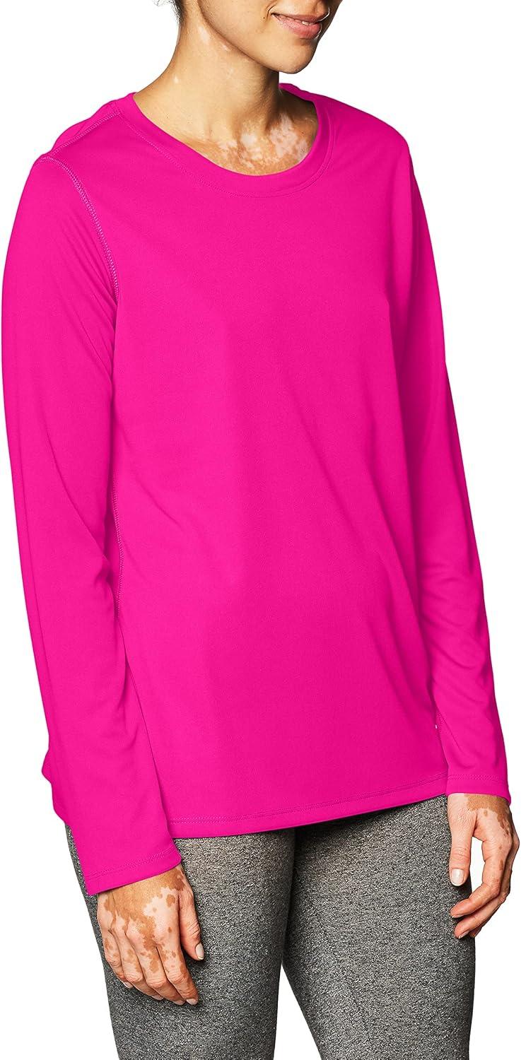 imageHanes womens Sport Cool Dri Performance Tshirt Short Or Long SleeveFresh Berry