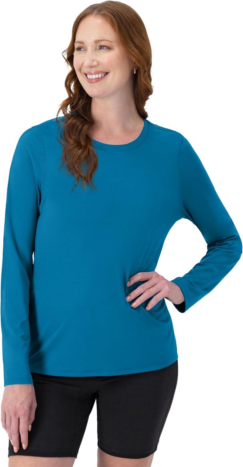 imageHanes womens Sport Cool Dri Performance Tshirt Short Or Long SleeveUnderwater Blue