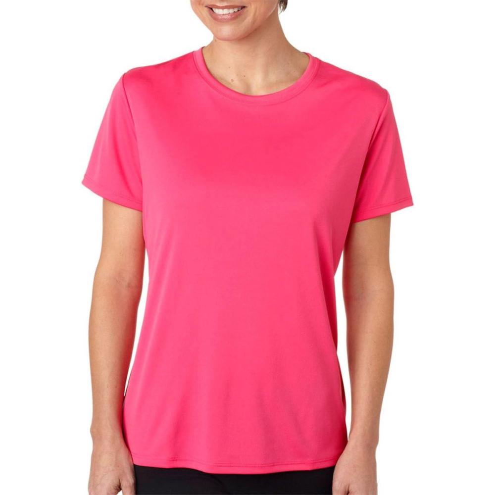 imageHanes Womens Sport Performance TShirt Cool Dri Short Sleeve Tee Moisture WickingWow Pink