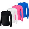 Black/White/Pink/Blue - 4 Pack
