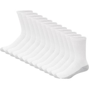 Hanes Men’s FreshIQ Crew 12 Pack(White – 12 Pack)