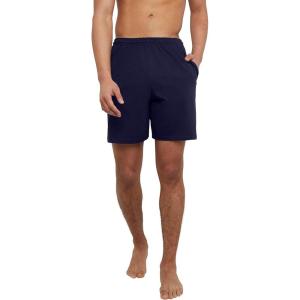 Hanes Men’s Jersey Pocket Short(Athletic Navy)