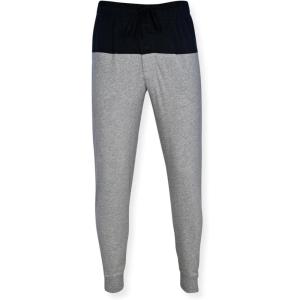 Hanes Men’s Waffle Knit Jogger Pant Sleepwear(Heather/Black)