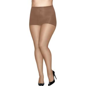 Hanes Women’s Absolutely Ultra Sheer Control Top with Reinforced Toe Plus-Size(Barely There)