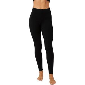 Hanes Womens EcoSmart Cozy Fitted Leggings, Straight(Black)