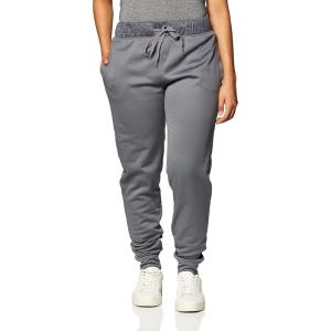 Hanes Women’s Sport Performance Fleece Jogger Pants with Pockets(Dada Grey Solid/Dada Grey Heather)