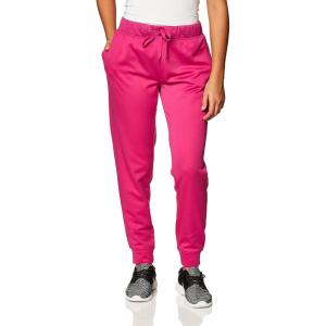 Hanes Women’s Sport Performance Fleece Jogger Pants with Pockets(Fresh Berry Solid/Fresh Berry Heather)