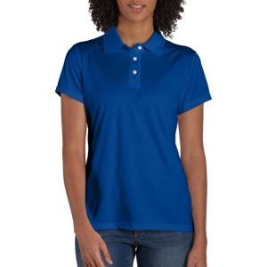Hanes womens Performance Polo, Single or 3-Pack, Sport Cool DRI Moisture-Wicking Polo Shirt, 40+ UPF Protection(Deep Royal – 1 Pack)