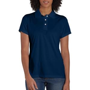 Hanes womens Performance Polo, Single or 3-Pack, Sport Cool DRI Moisture-Wicking Polo Shirt, 40+ UPF Protection(Navy – 1 Pack)