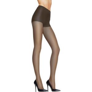 Hanes womens Sheerest Support Pantyhose With Compression, Control Top, Translucent Toe, All Day Comfort(Barely Black)