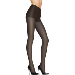 Hanes womens Sheerest Support Pantyhose With Compression, Control Top, Translucent Toe, All Day Comfort(Jet)