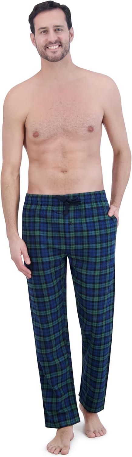 imageHanes Mens Hanes Ultimate Mens Flannel PantGreen Plaid