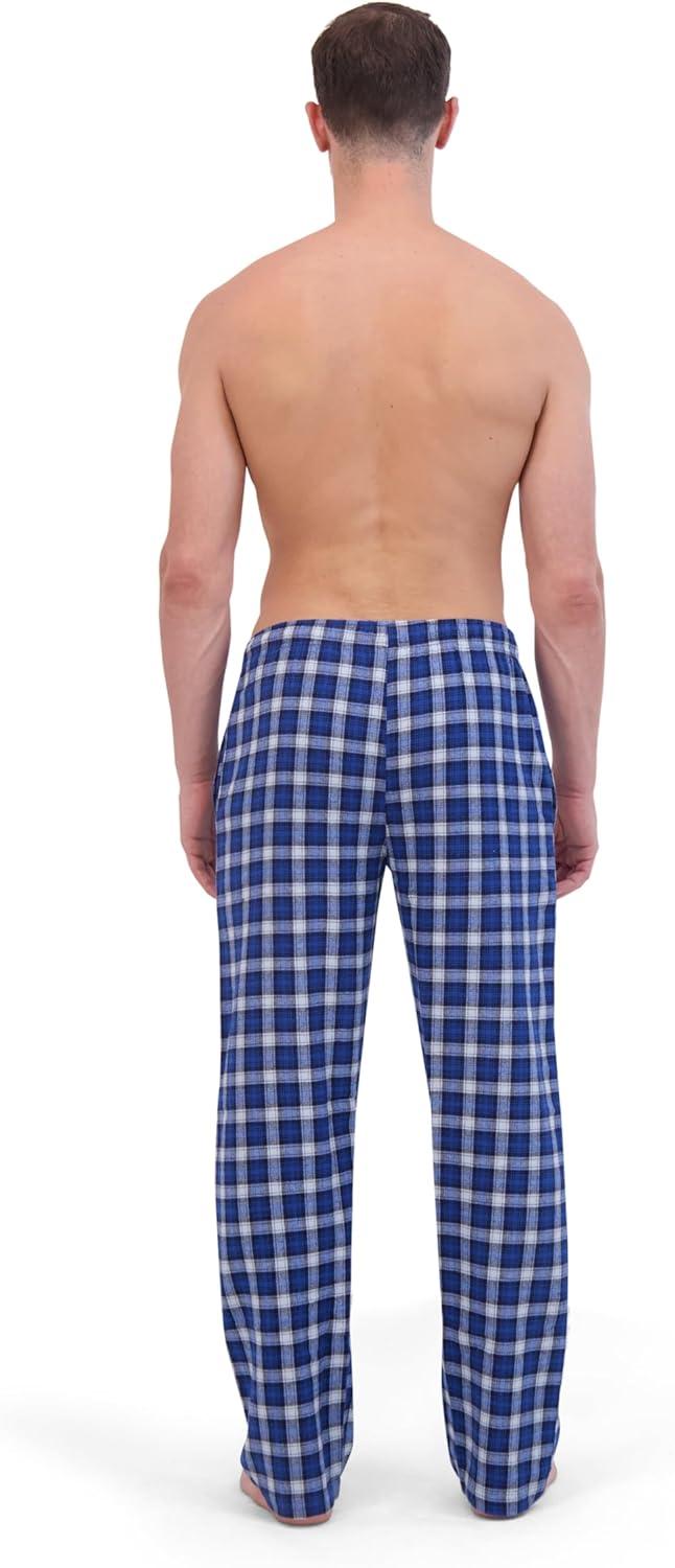 imageHanes Ultimate Mens Flannel PantGreen Plaid