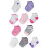 Pink/White/Purple/Grey - 10 Pack